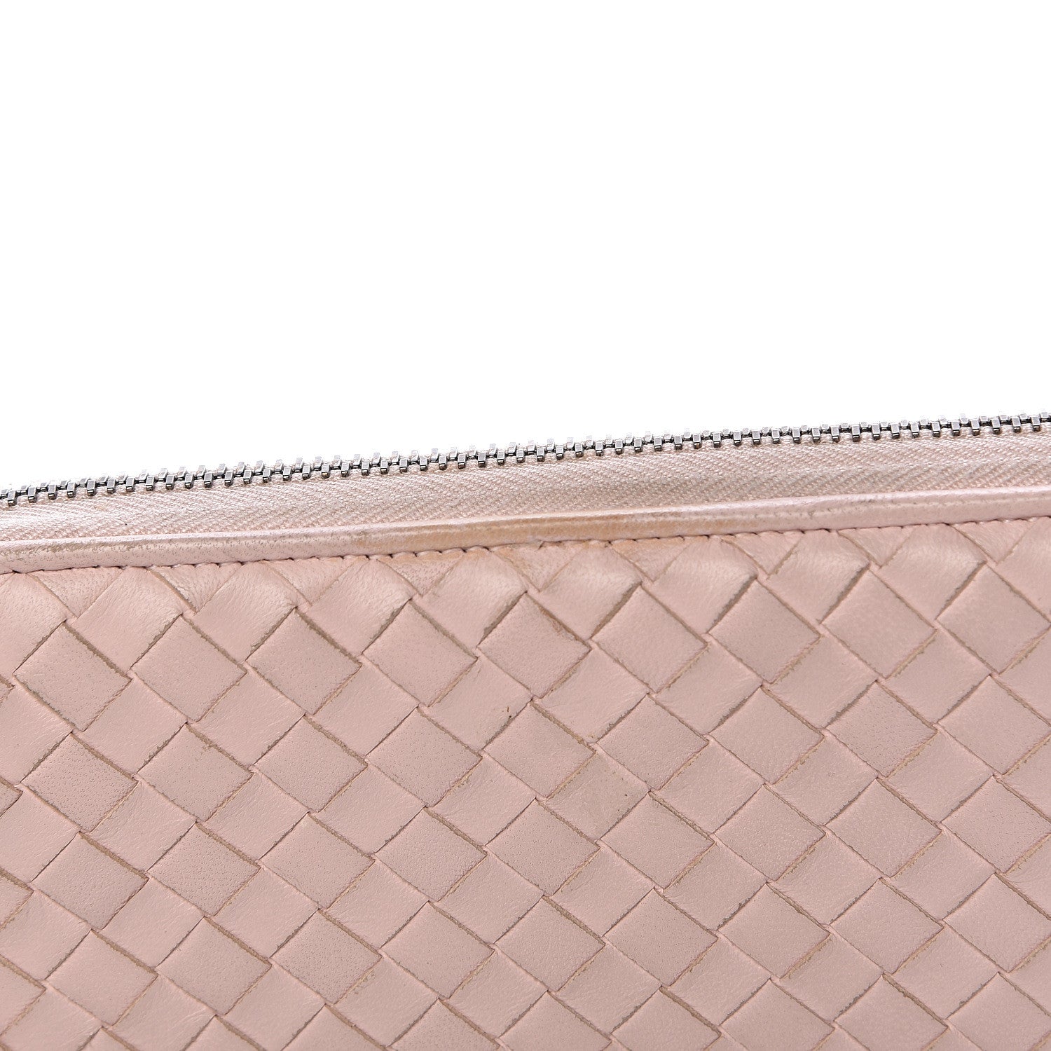 Bottega Veneta Nappa Intrecciato Zip Around Wallet Lotus 17 of 17