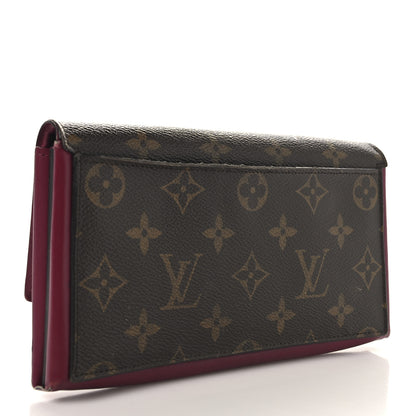 Louis Vuitton Monogram Flore Wallet Fuchsia 3 of 14
