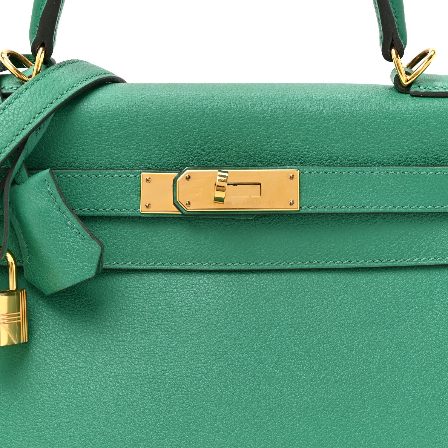 Hermes Swift Kelly Retourne 28 Vert Vertigo 8 of 12