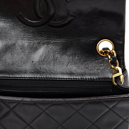 Chanel Lambskin Quilted Mini Square Flap Black 11 of 13