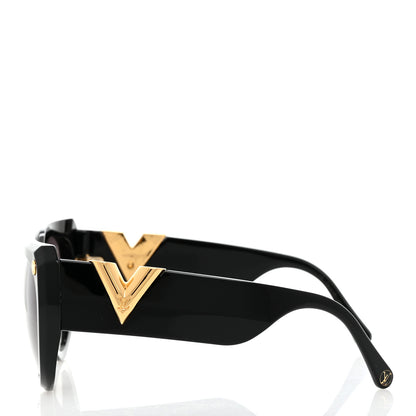 Louis Vuitton My Fair Lady Sunglasses Z0902E Black 3 of 7
