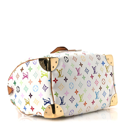 Louis Vuitton Monogram Multicolor Speedy 30 White 4 of 12