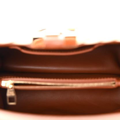 Louis Vuitton Rattan Calfskin Capucines BB Tan 5 of 10