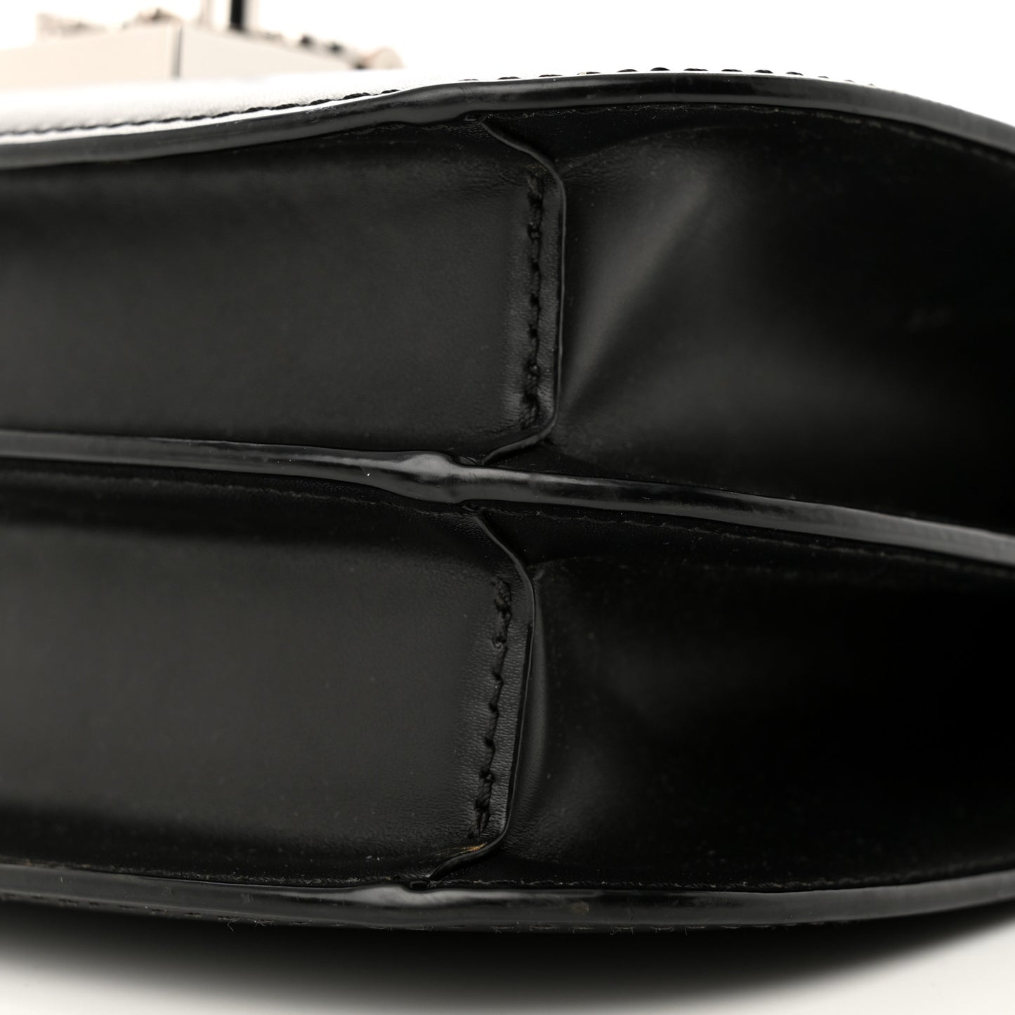 Calfskin Patricia Park Avenue Crossbody Bag Black