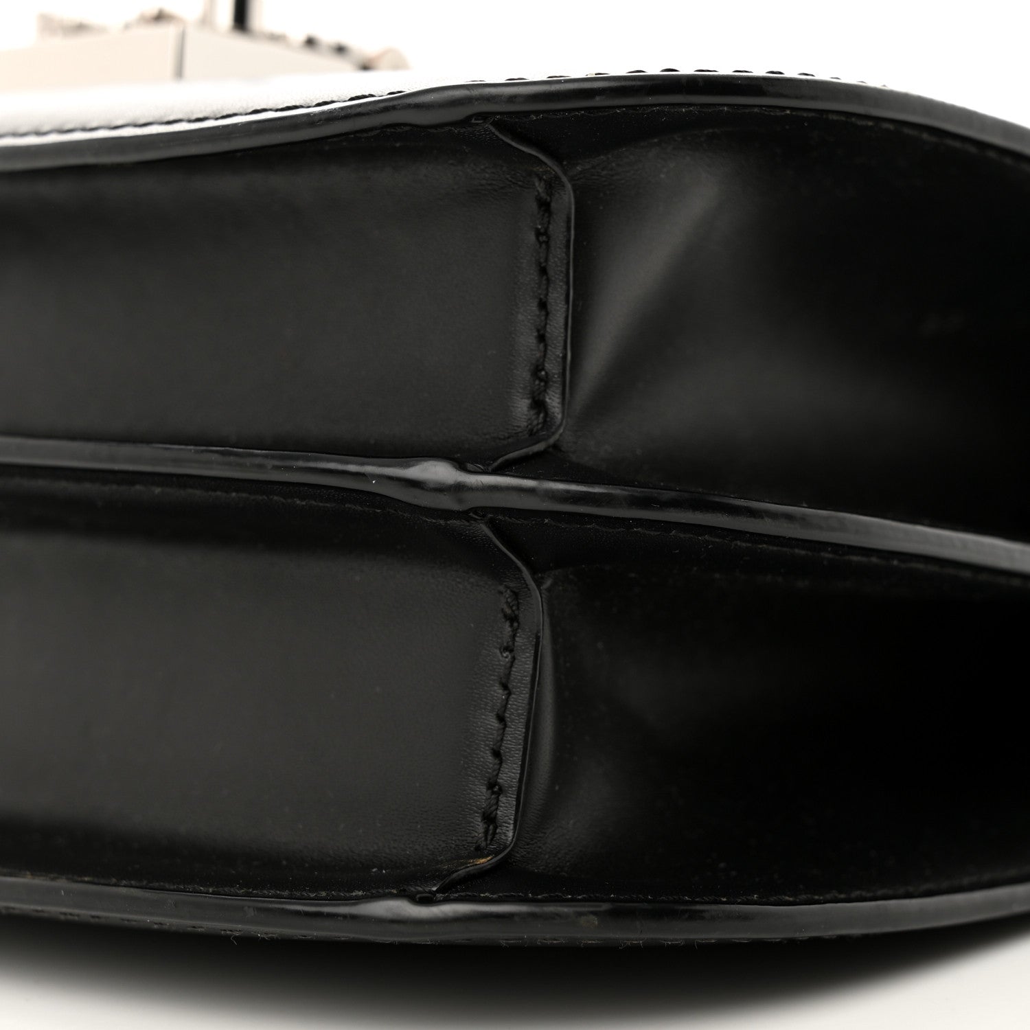 MCM Calfskin Patricia Park Avenue Crossbody Bag Black 9 of 18