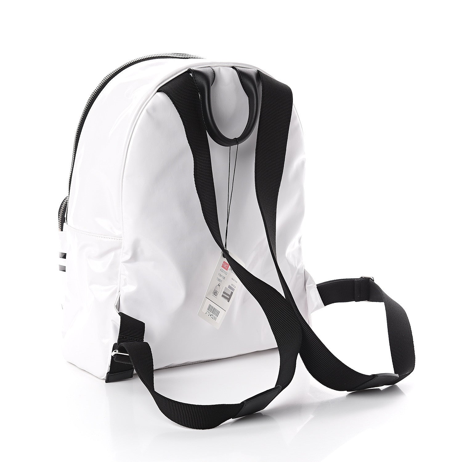 Chanel Vinyl La Pausa Bay Backpack White 2 of 9