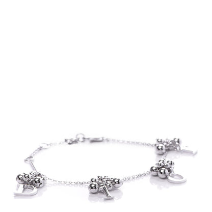 Christian Dior Logo Bracelet Silver 1 of 6
