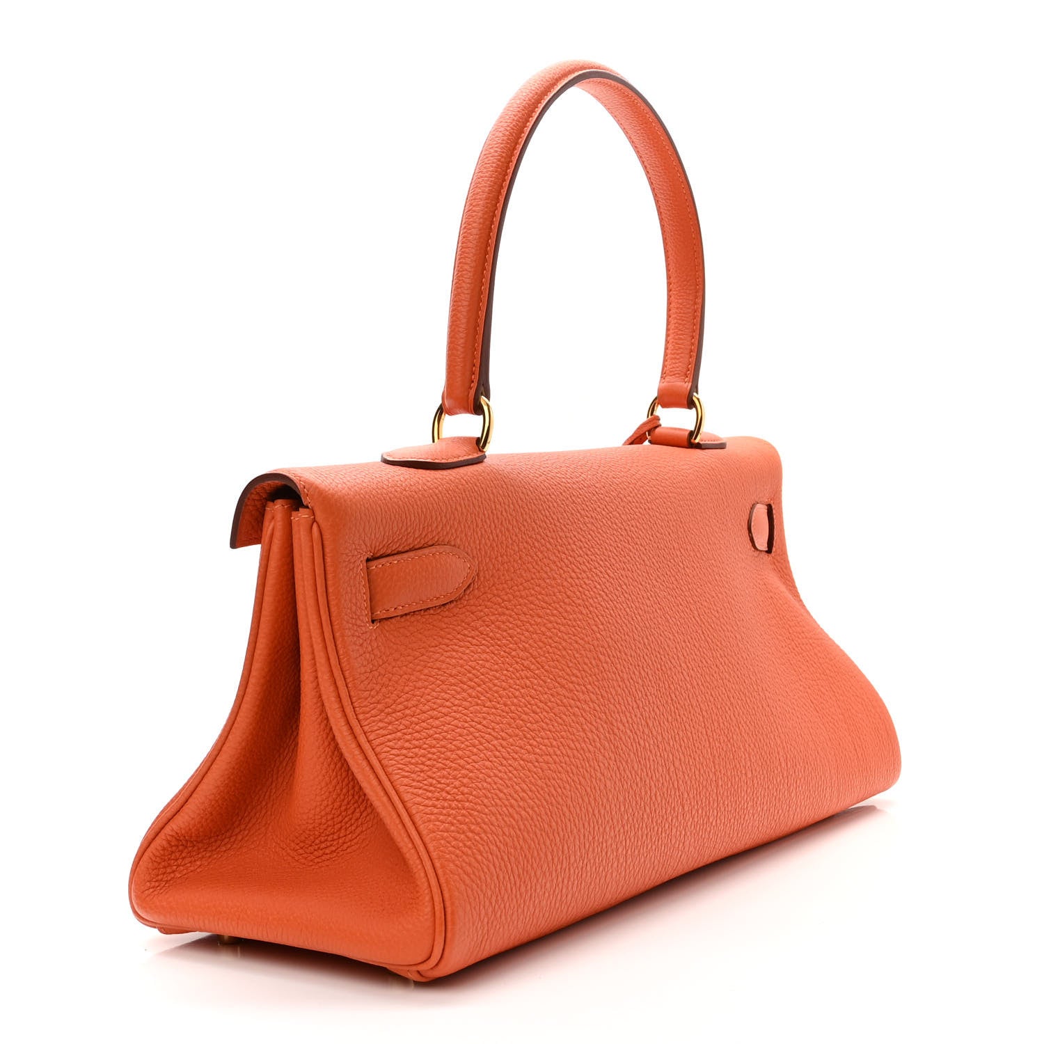 Hermes Togo Shoulder Kelly 40 Orange 3 of 11
