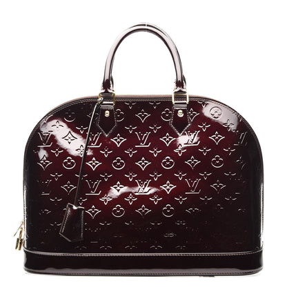 Louis Vuitton Vernis Alma GM Amarante 1 of 6