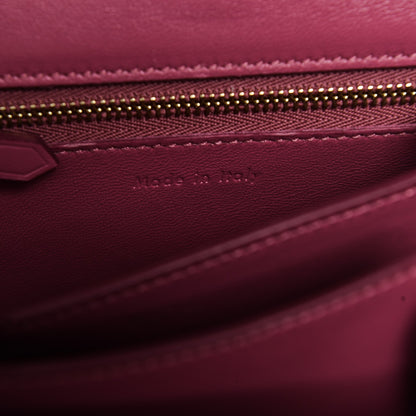 Celine Smooth Calfskin Small Classic Box Flap Bag Pink 7 of 7