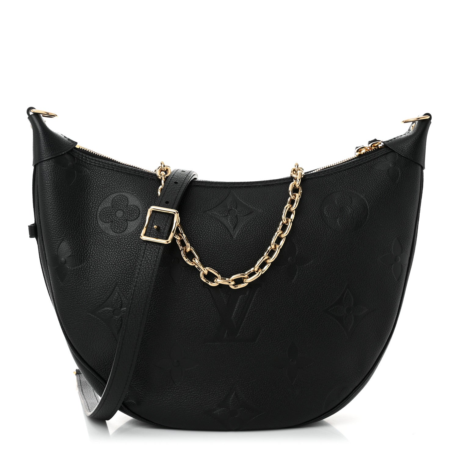 Louis Vuitton Empreinte Monogram Giant Loop Hobo Black 1 of 11