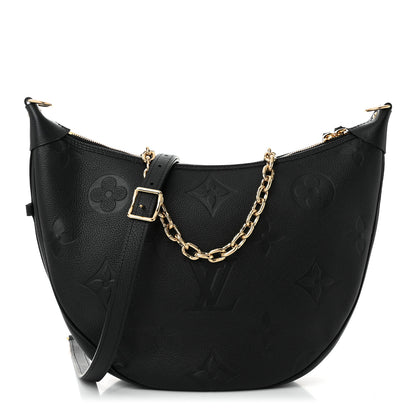 Louis Vuitton Empreinte Monogram Giant Loop Hobo Black 1 of 11