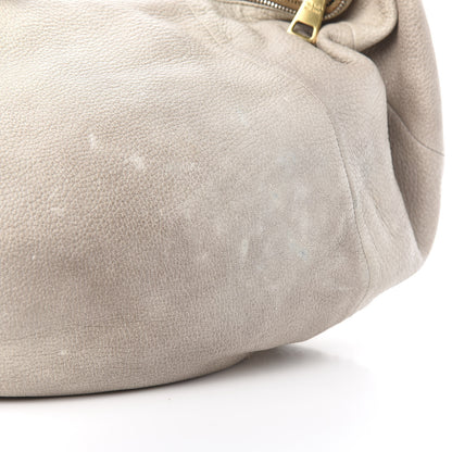 Prada Deerskin Tamponato Hobo White 12 of 13