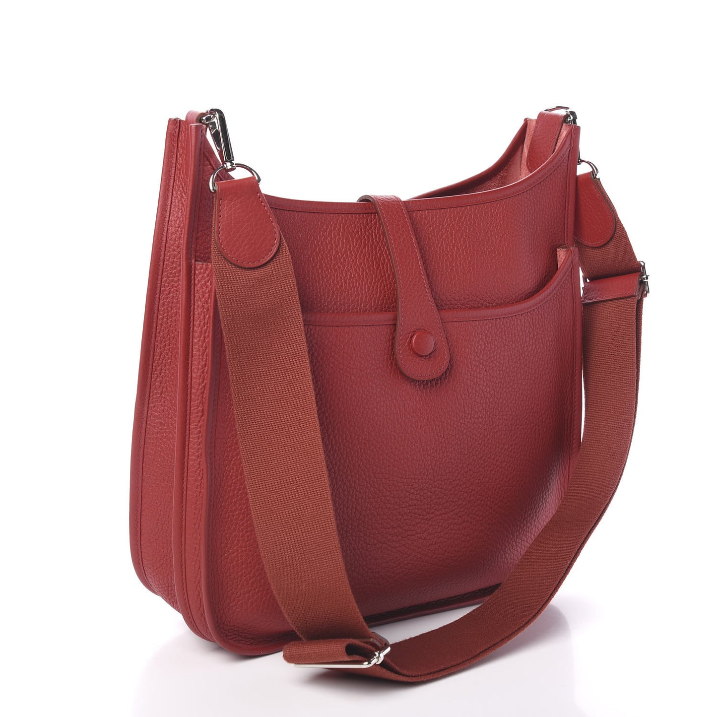 Taurillon Clemence Evelyne III PM Rouge Garance