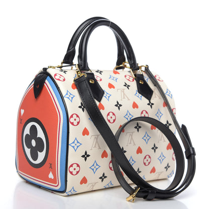 Louis Vuitton Game On Speedy Bandouliere 25 White 4 of 11