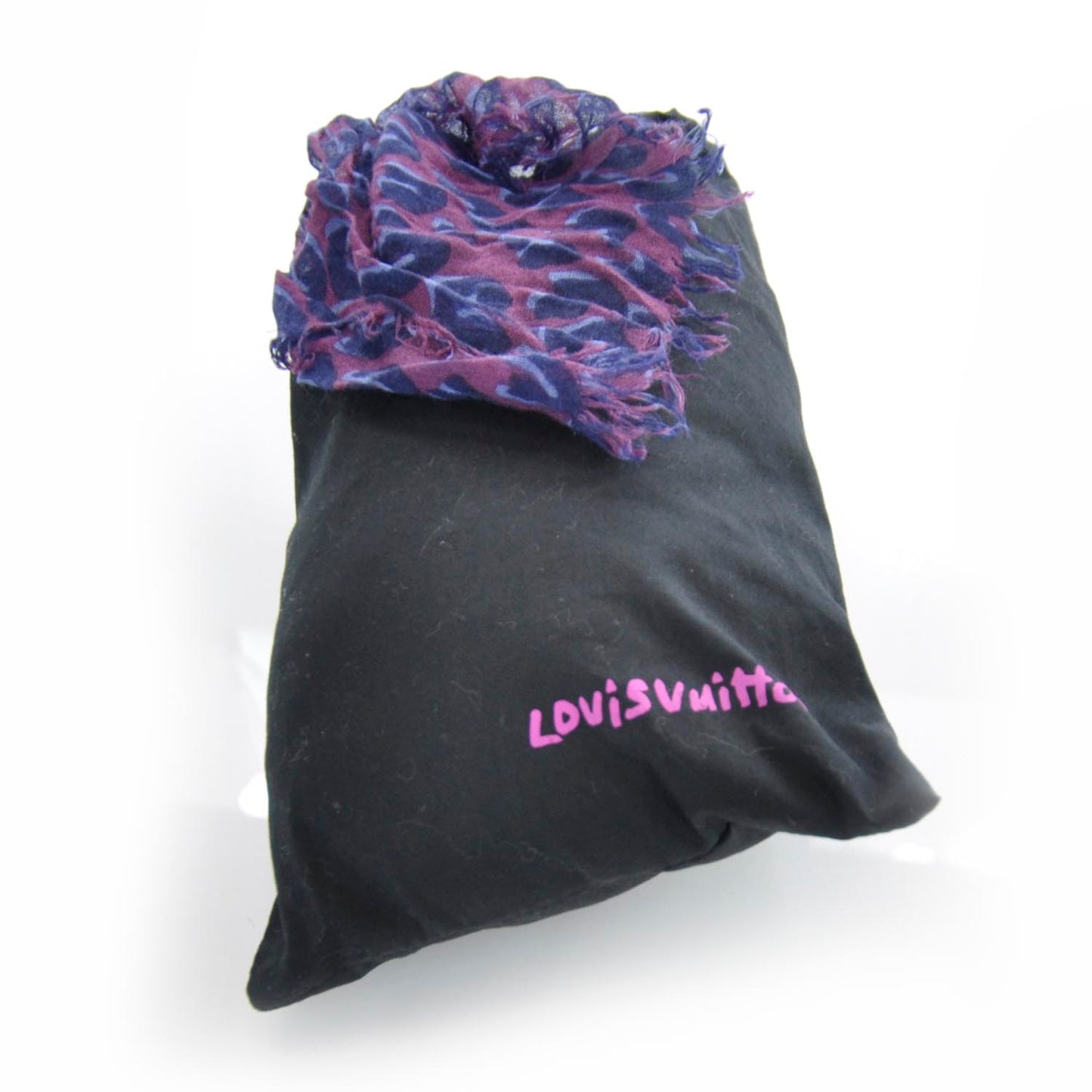 Cashmere Silk Leopard Stole