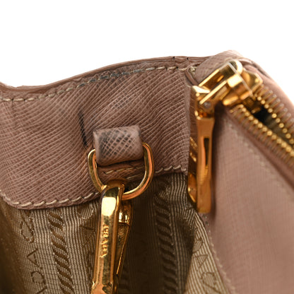 Prada Saffiano Small Galleria Double Zip Tote Cammeo 11 of 12