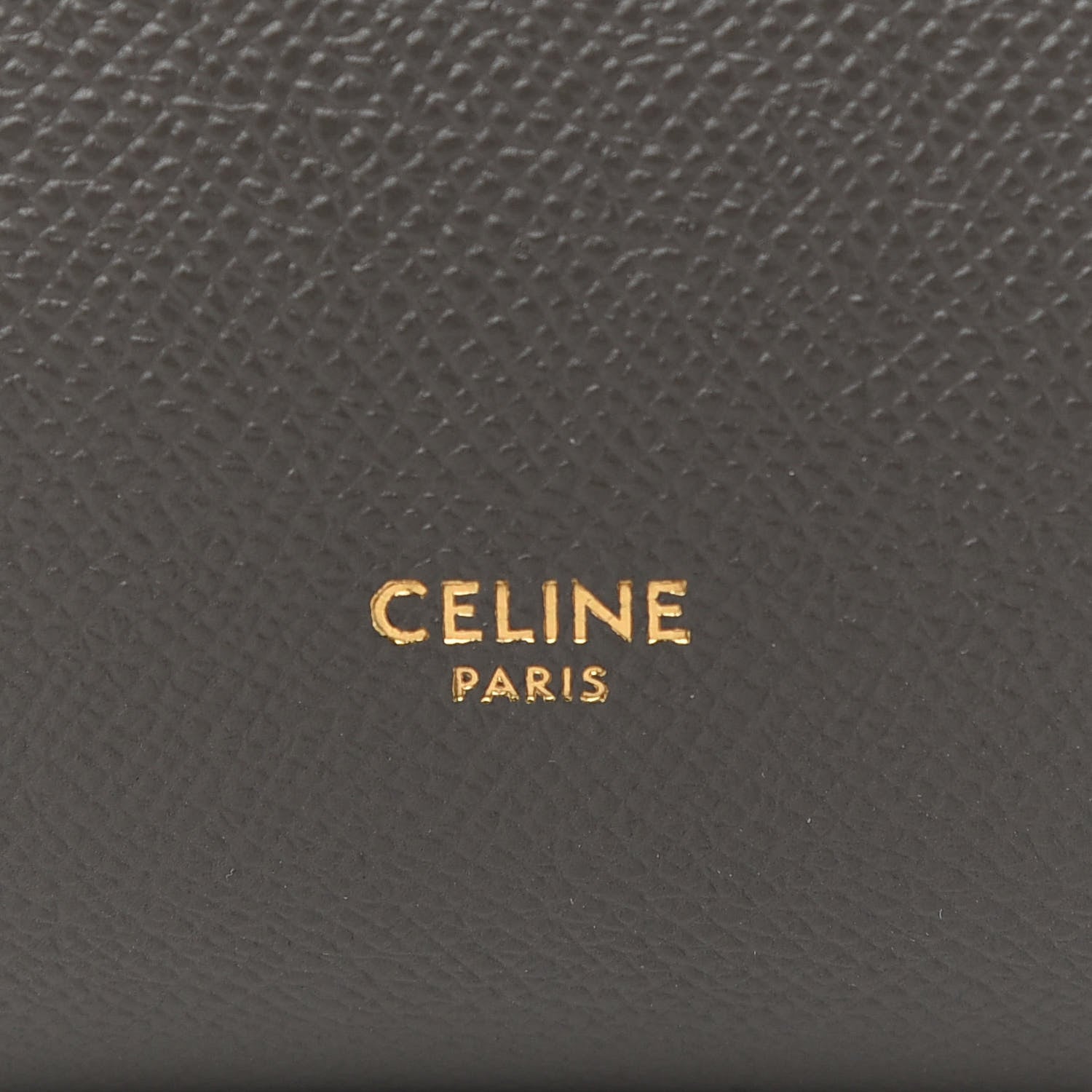 Celine Grained Calfskin Micro Belt Bag Grey 9 of 9