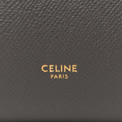 Celine Grained Calfskin Micro Belt Bag Grey 9 of 9