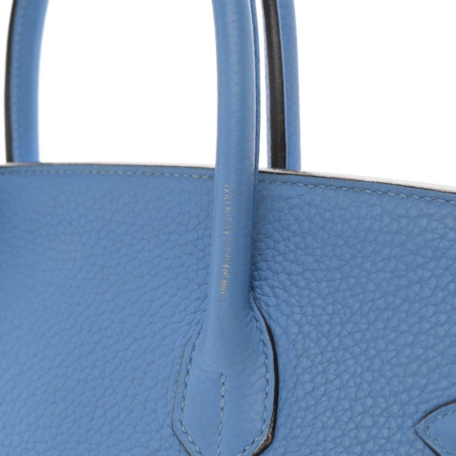 Hermes Taurillon Clemence Birkin 35 Azure 20 of 24