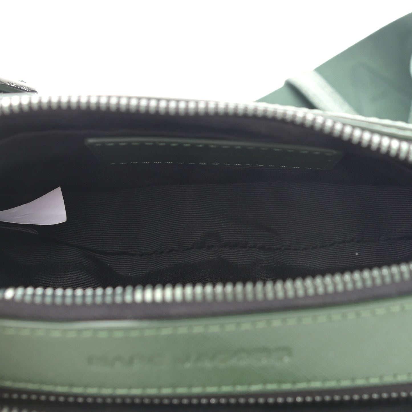 Saffiano Small Snapshot Camera Bag Olive Green