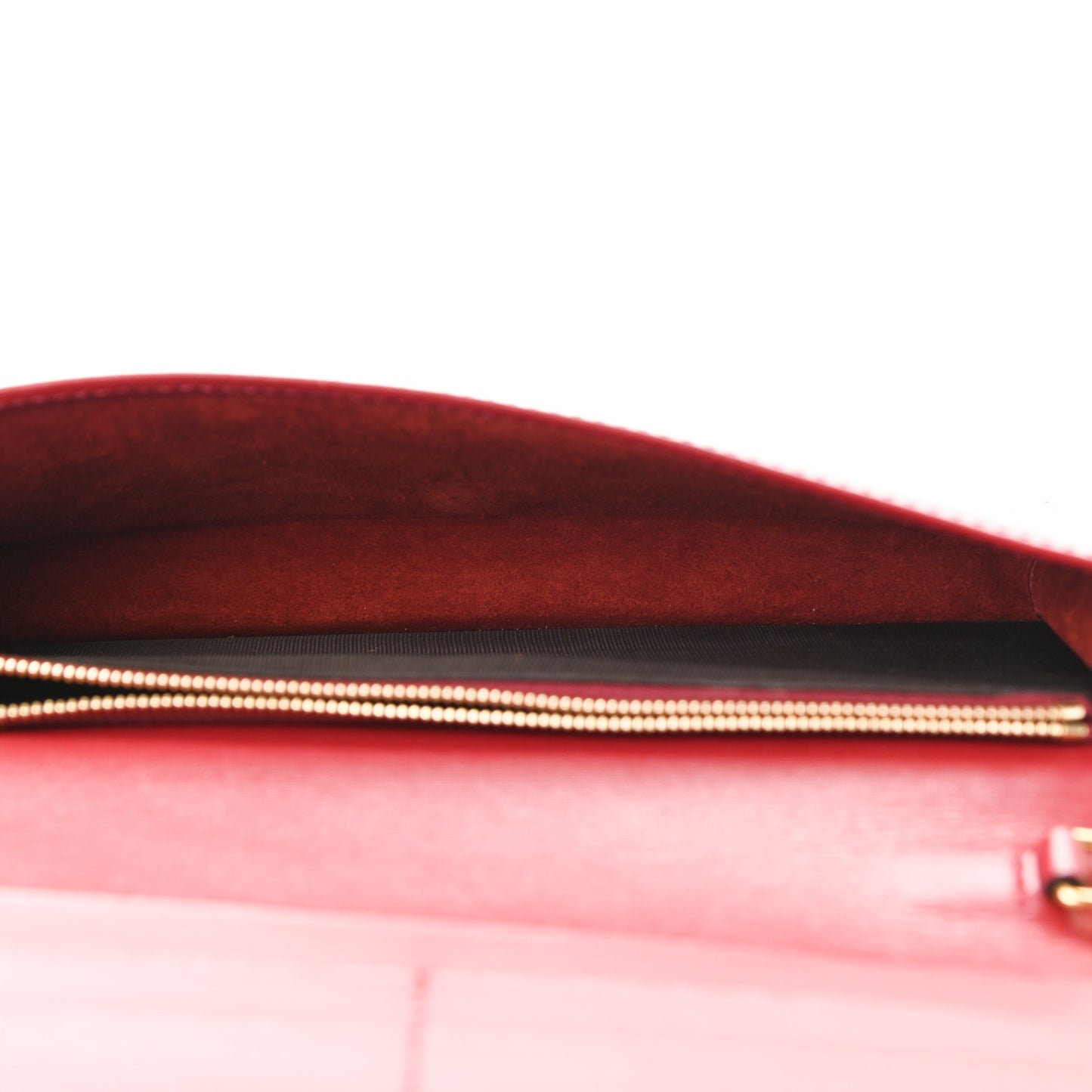 Boarded Plutone Calfskin Horsebit 1955 Wallet On Chain New Cherry Red