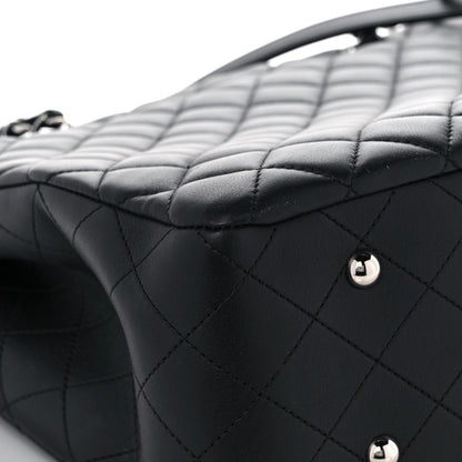 Chanel Calfskin Quilted Large Classic Shopping Tote Black 11 of 14