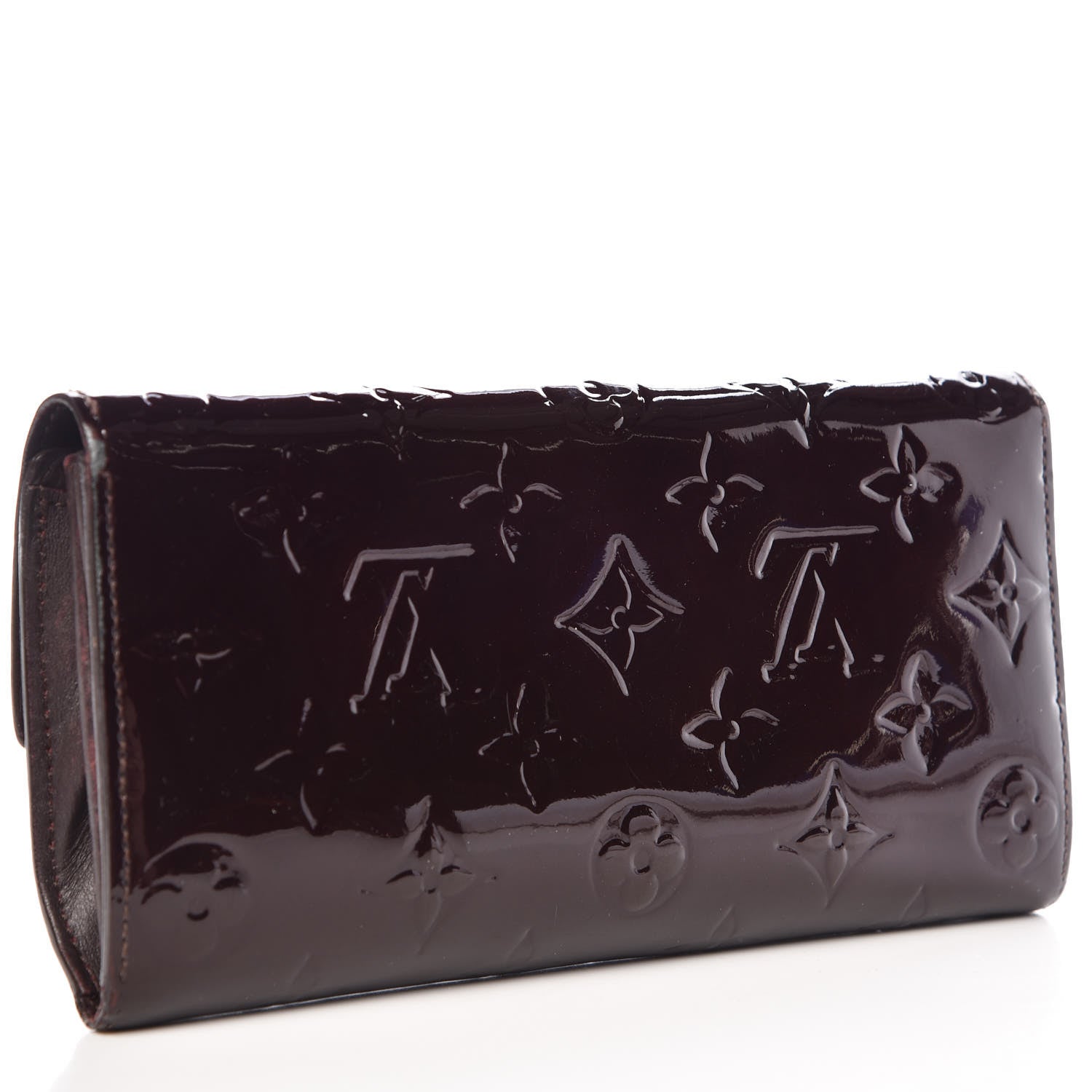 Louis Vuitton Vernis Sarah Wallet Amarante 3 of 10