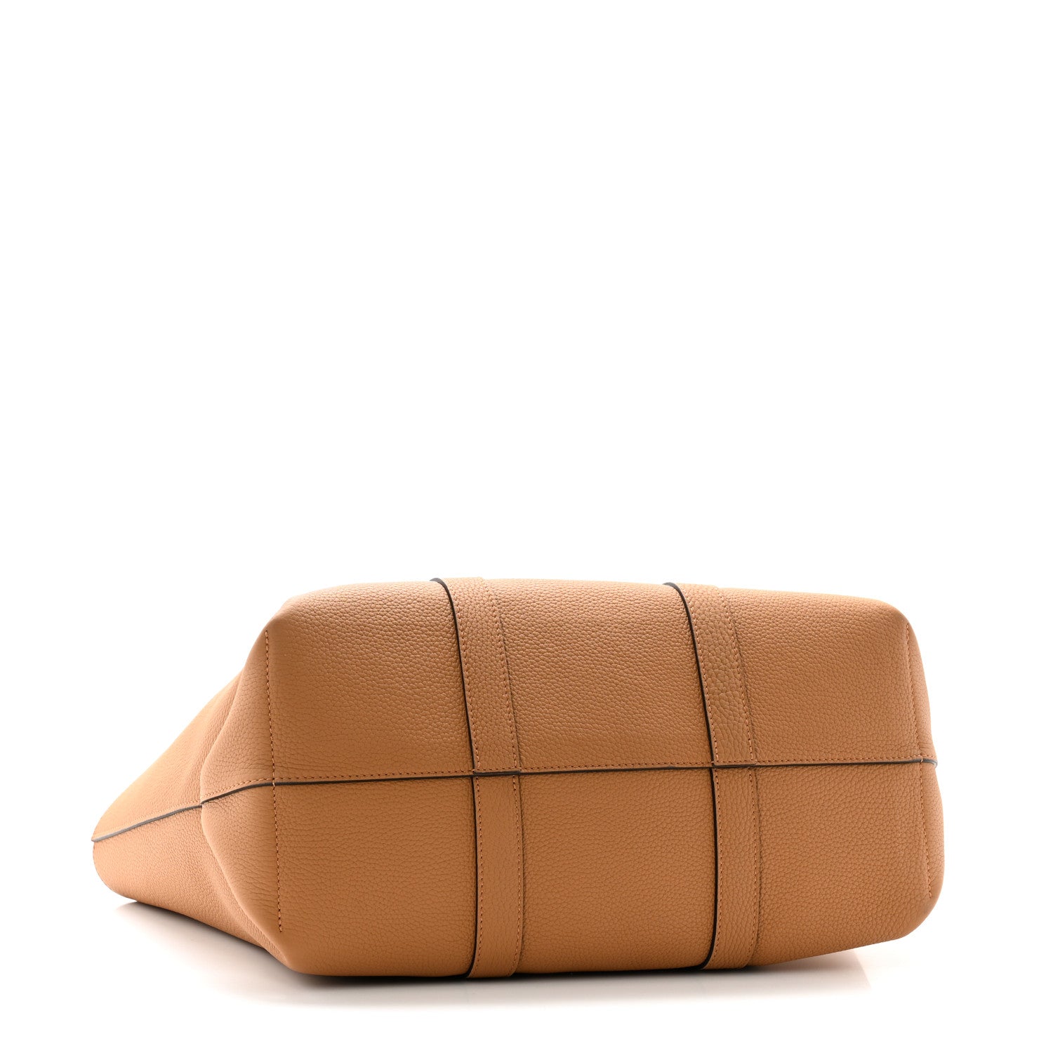 Moynat Taurillon Duo Cabas MM Tote Camel Flame 5 of 10