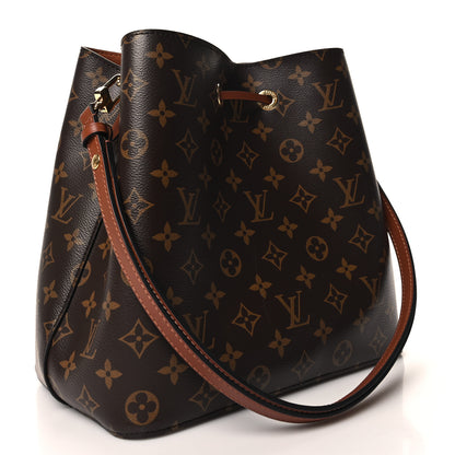 Louis Vuitton Monogram Neonoe MM Caramel 3 of 9