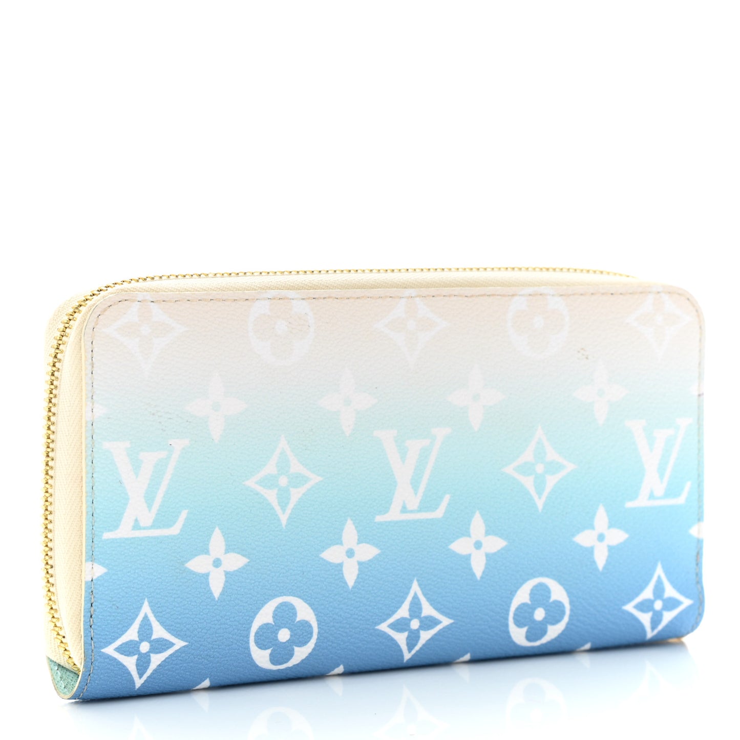 Monogram Giant By The Pool Zippy Wallet Blue