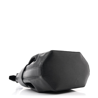 Louis Vuitton Epi Sac D'Epaule Black 4 of 10