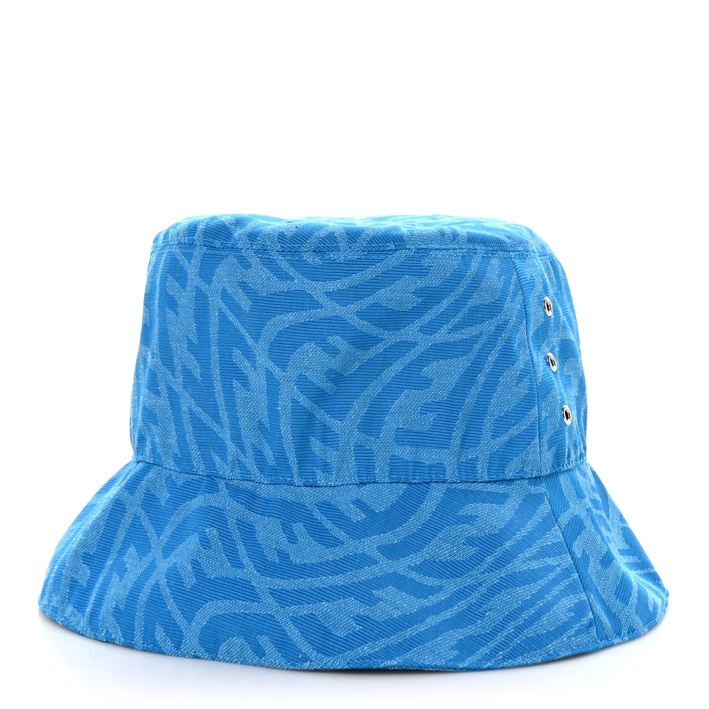 X SARA COLEMAN Canvas FF Vertigo Bucket Hat M Turquoise
