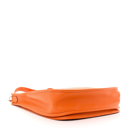 Hermes Epsom Evelyne II GM Orange 4 of 13