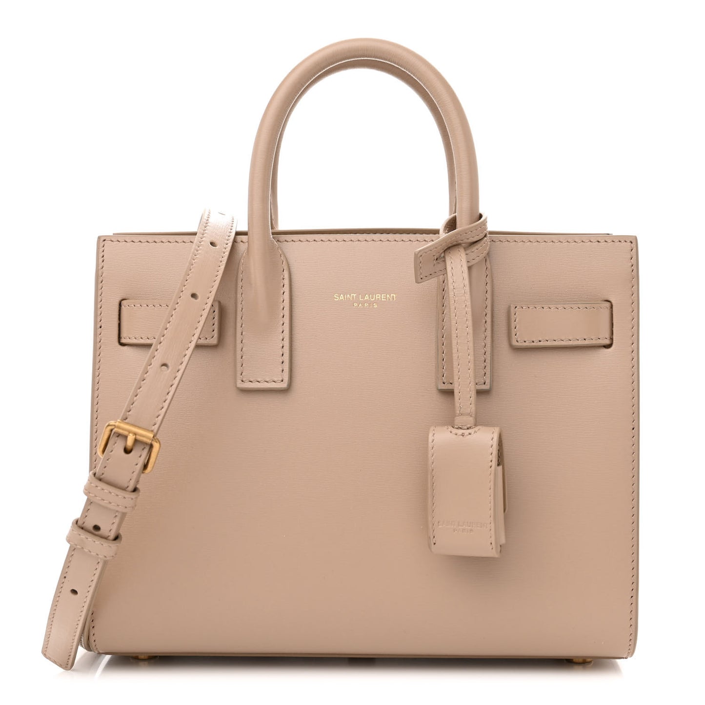 Calfskin Nano Sac De Jour Beige