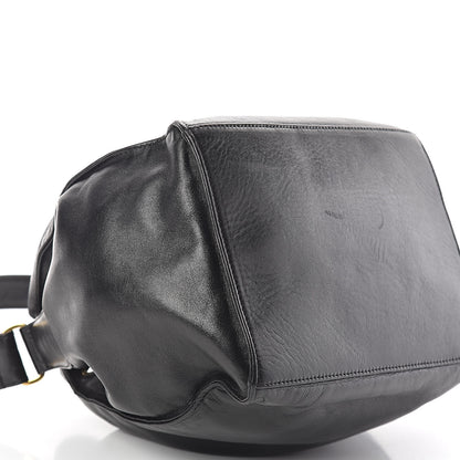 Chanel Lambskin CC Drawstring Shoulder Bag Black 9 of 11