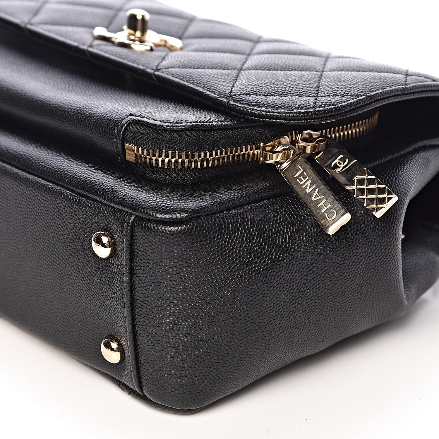 Chanel Caviar Quilted Small Business Affinity Flap Black 9 of 11