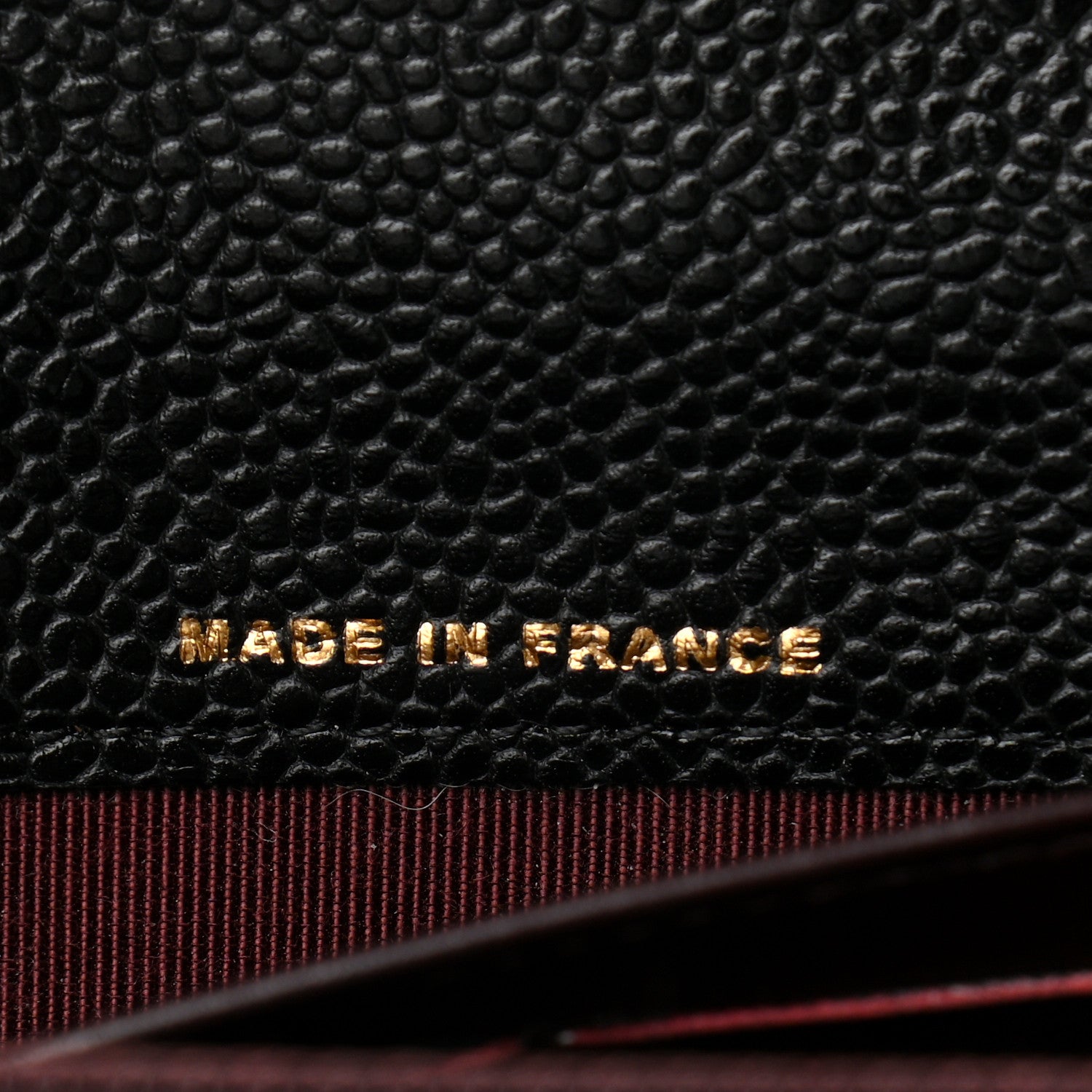 Chanel Caviar Quilted Large Gusset Flap Wallet Black 7 of 10
