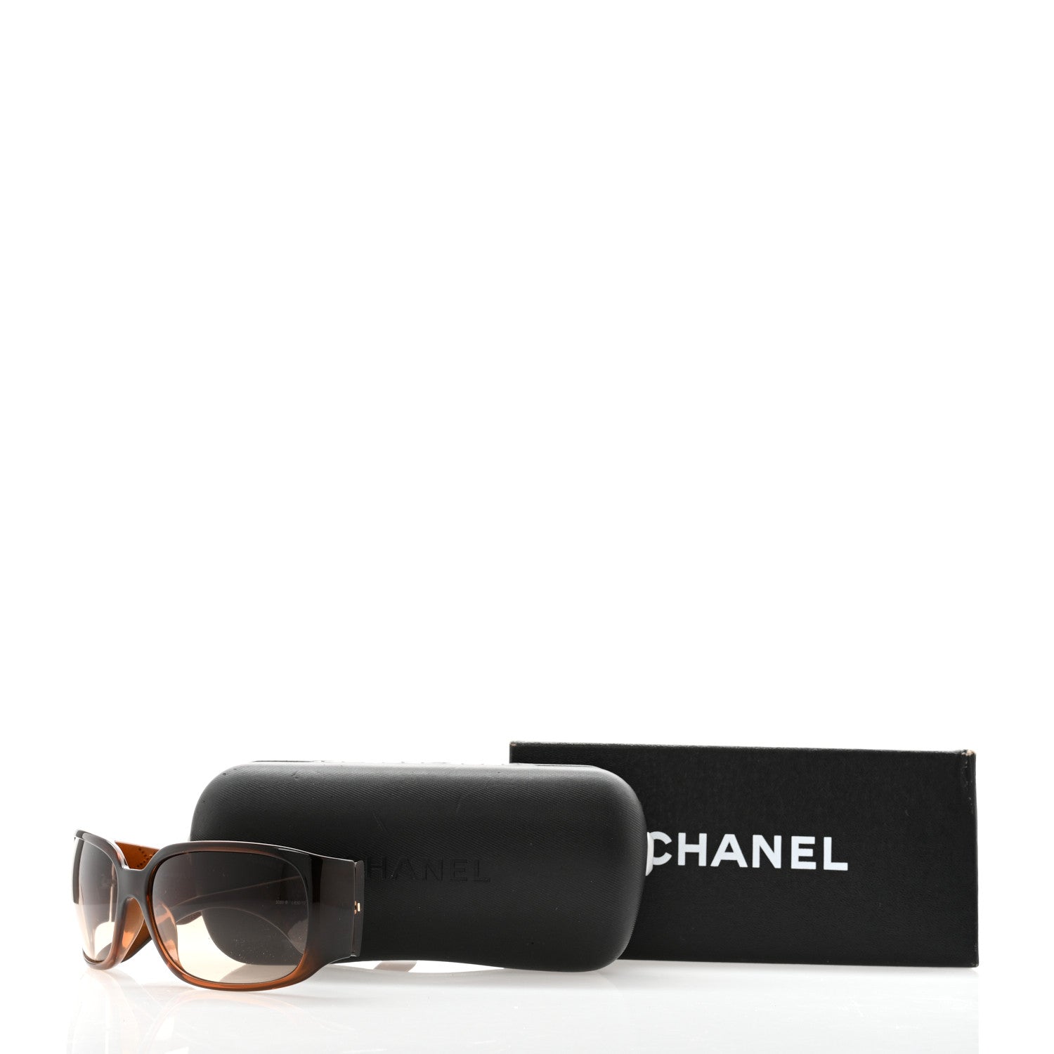 Chanel Acetate Crystal CC Sunglasses 5080-B Brown 9 of 9