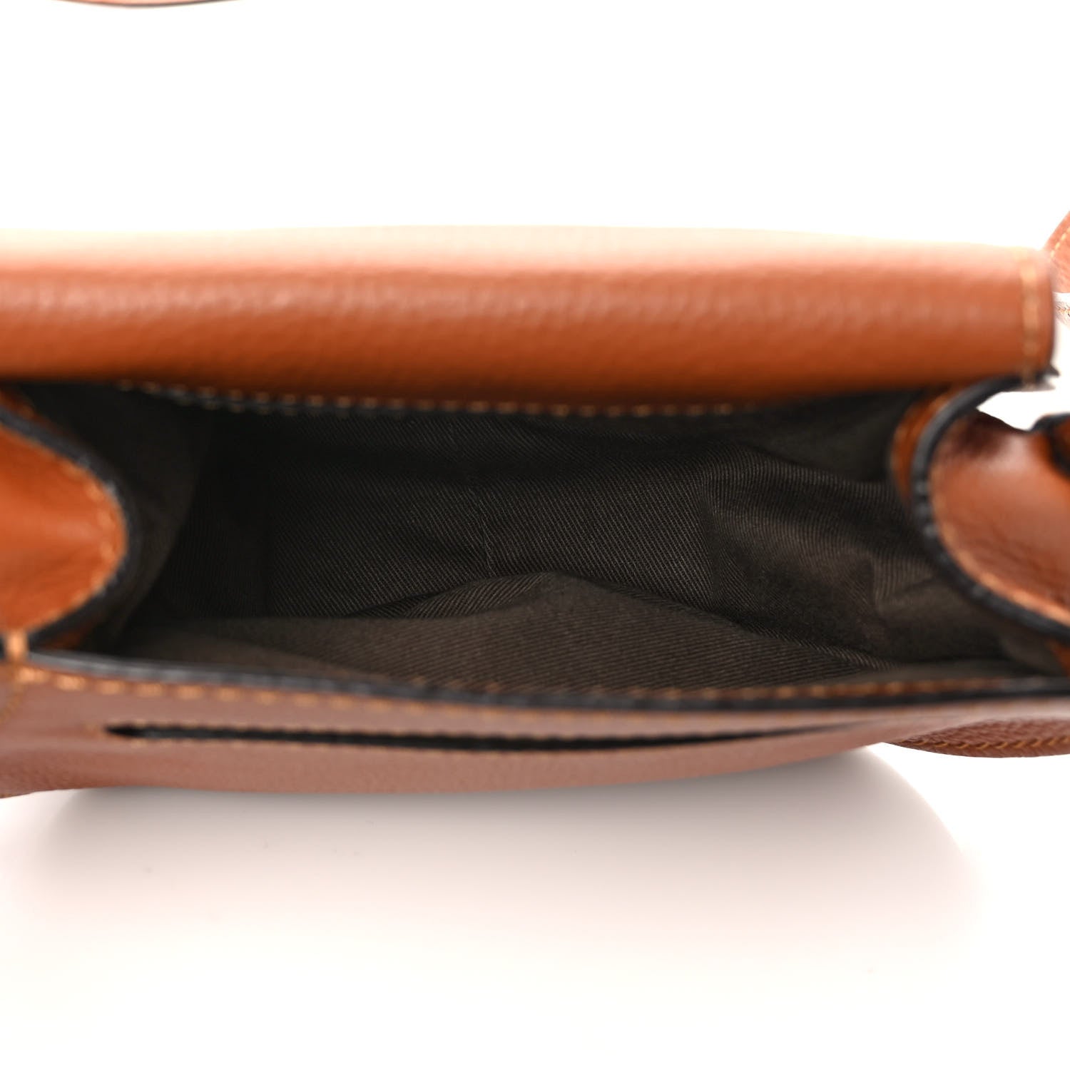 Chloe Grained Calfskin Small Marcie Saddle Bag Tan 5 of 9