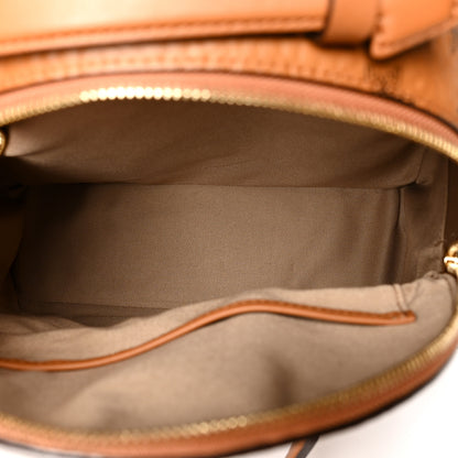 MCM Visetos Mens Medium Stark Backpack Cognac 6 of 9