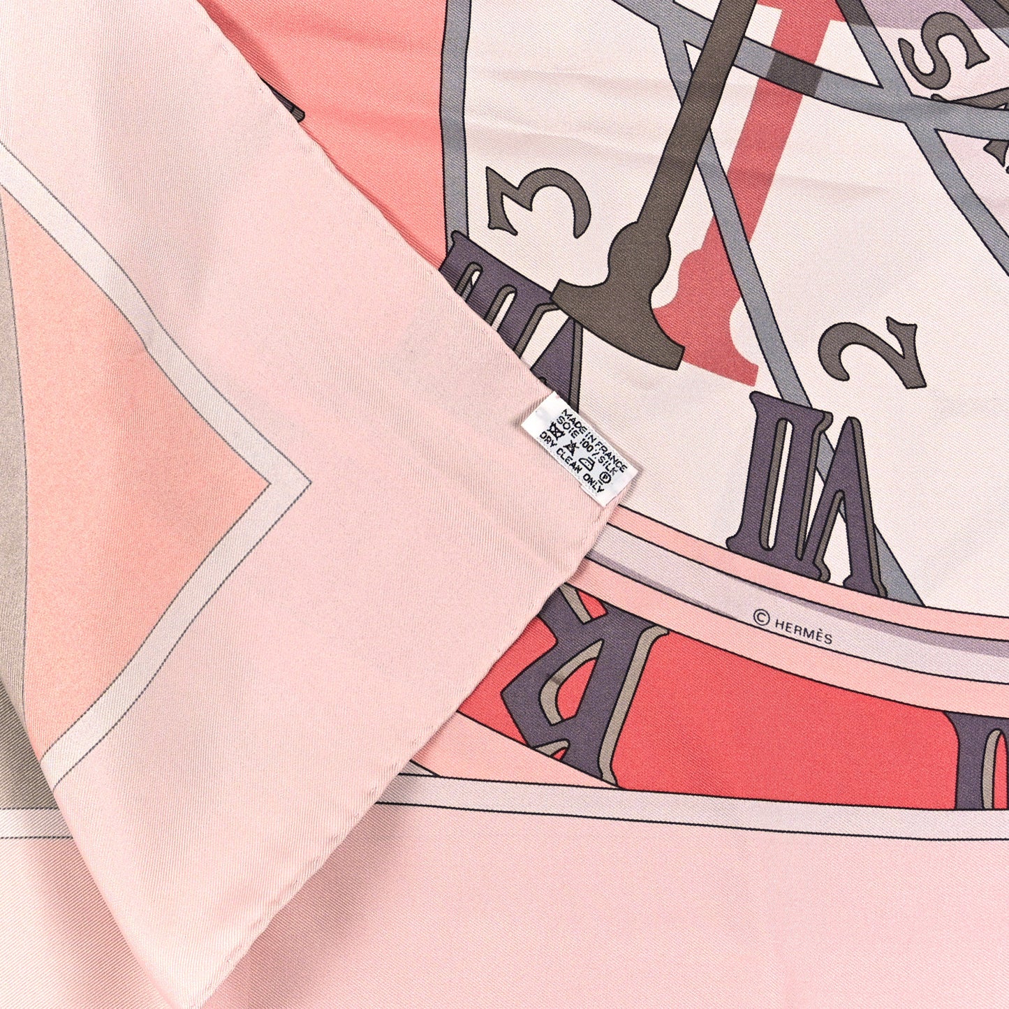 Silk Mecanique Du Temps Scarf 90