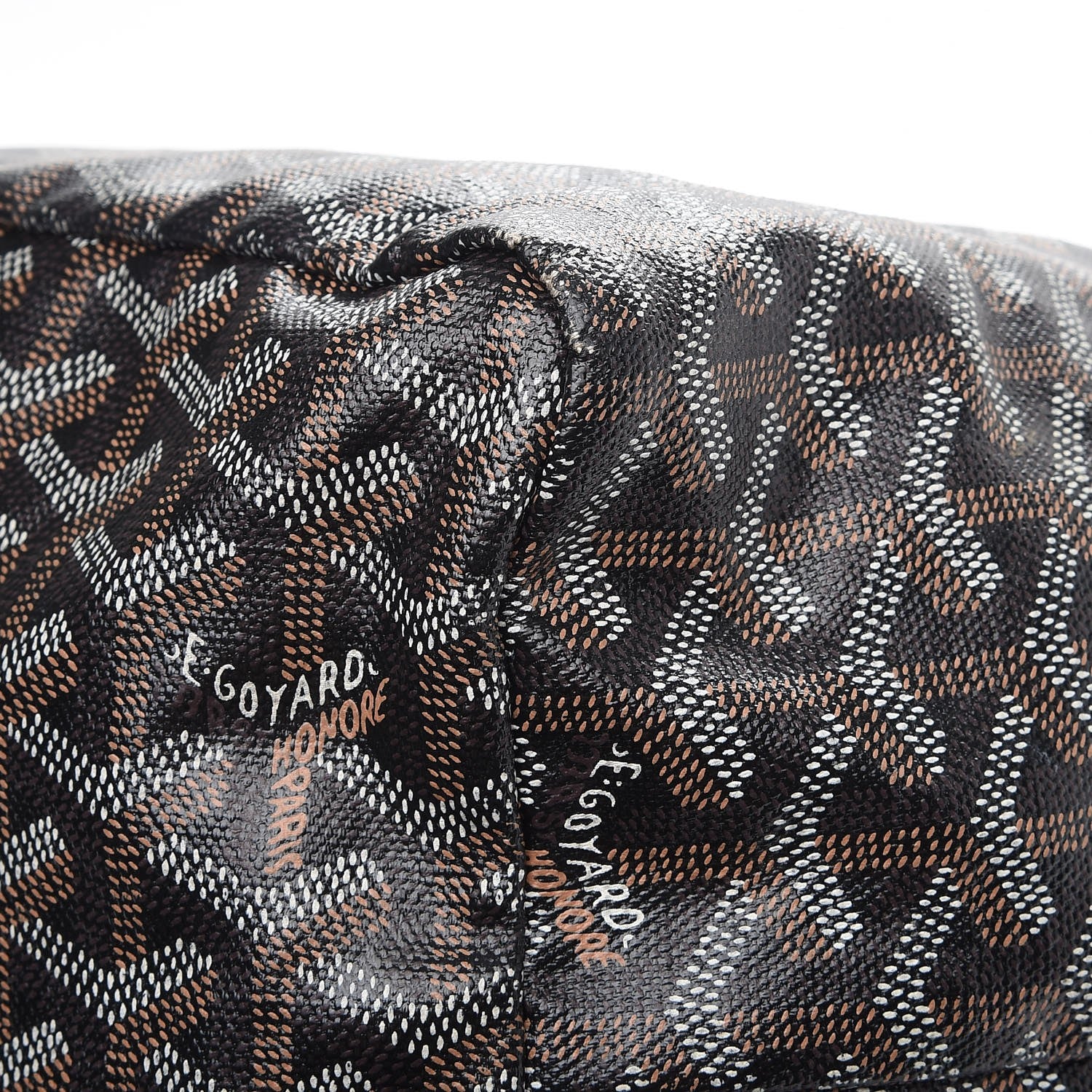 Goyard Goyardine Saint Louis GM Black Gold 14 of 14