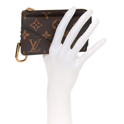 Louis Vuitton Monogram Recto Verso Card Holder Black 2 of 8