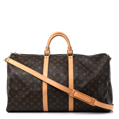 Louis Vuitton Monogram Keepall Bandouliere 55 1 of 24