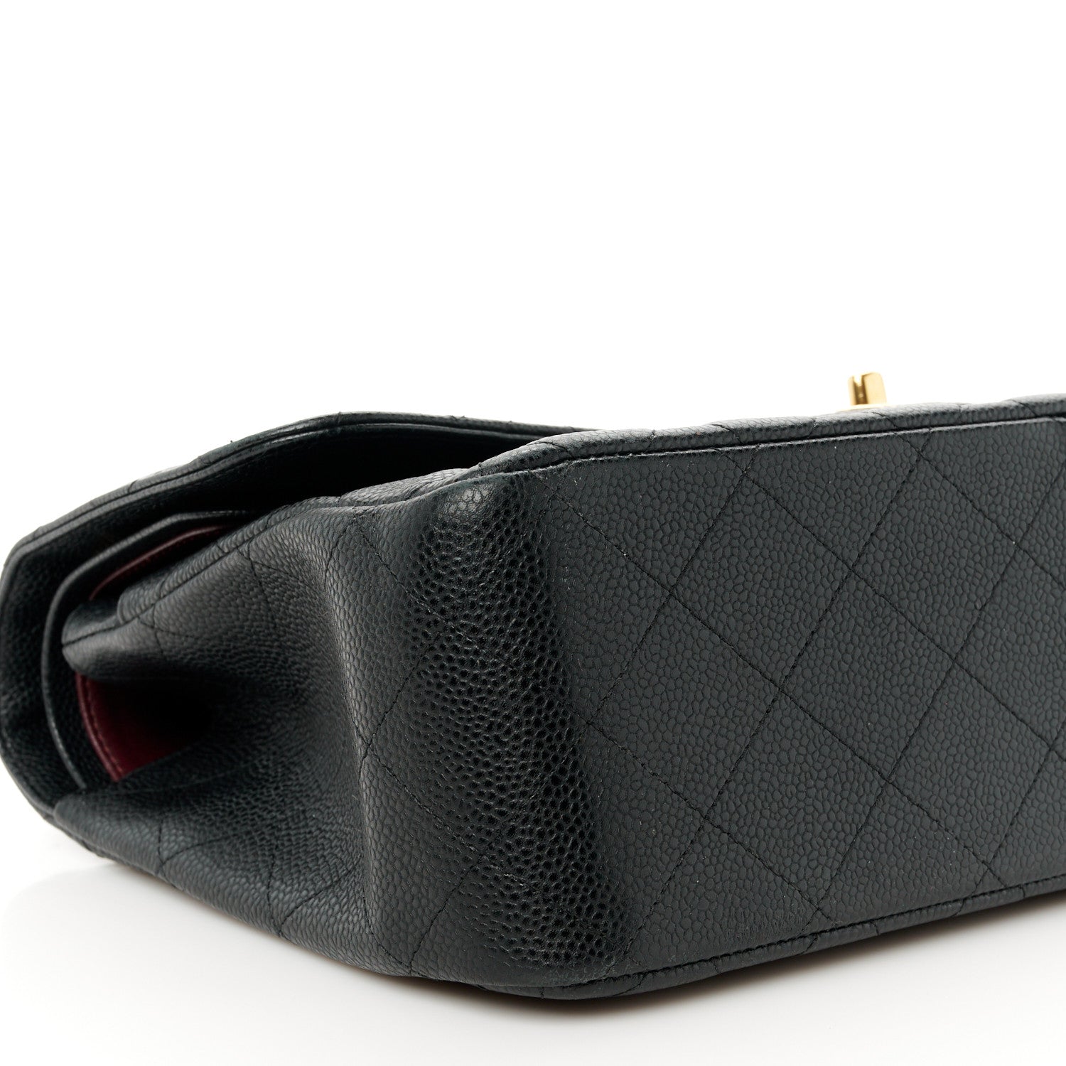 Chanel Caviar Quilted Jumbo Double Flap Black 10 of 11