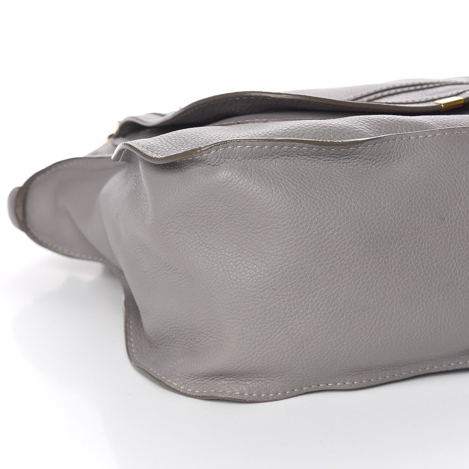 Chloe Calfskin Large Marcie Satchel Cashmere Grey 5 of 11