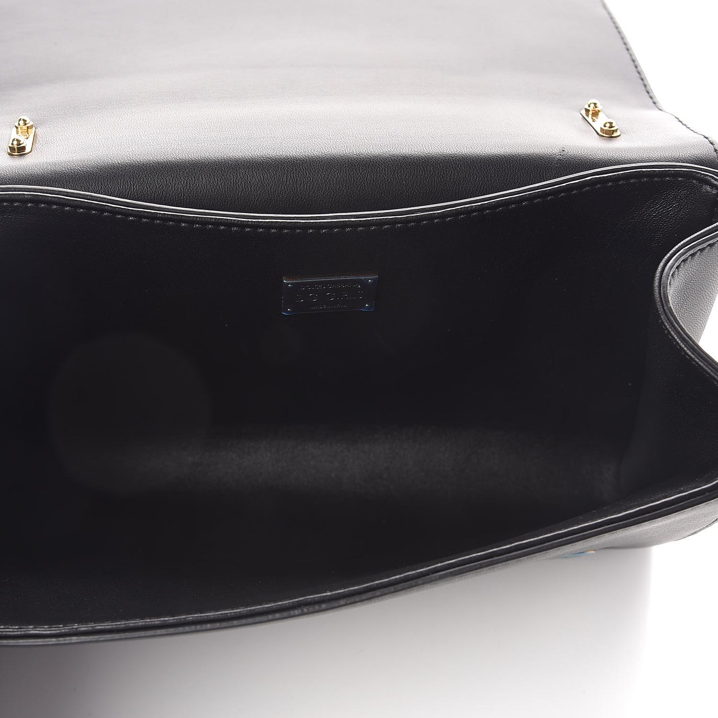 Nappa DG Girls Shoulder Bag Black