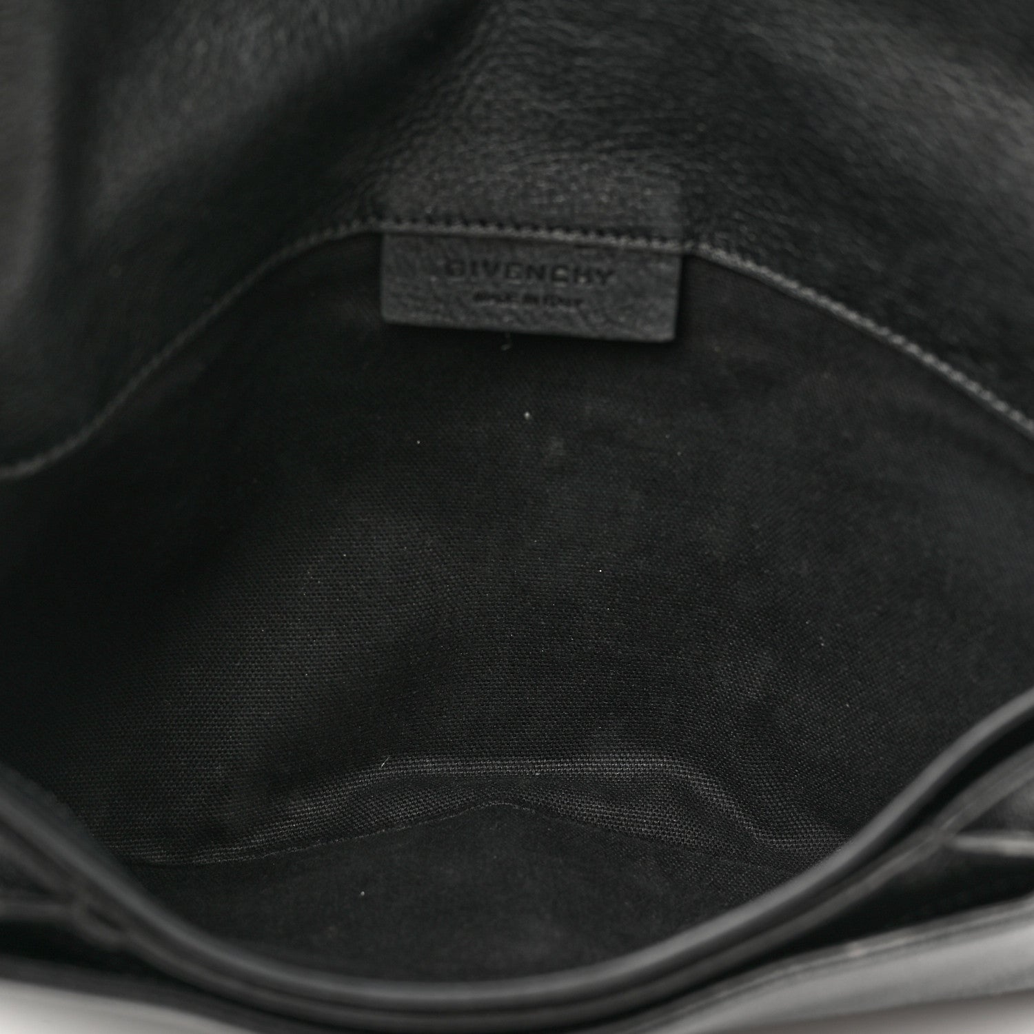 Givenchy Sugar Goatskin Medium Antigona Envelope Clutch Black 5 of 7
