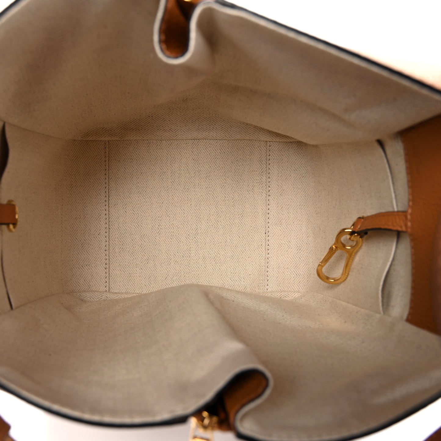 Grained Calfskin Mini Hammock Shoulder Bag Light Caramel